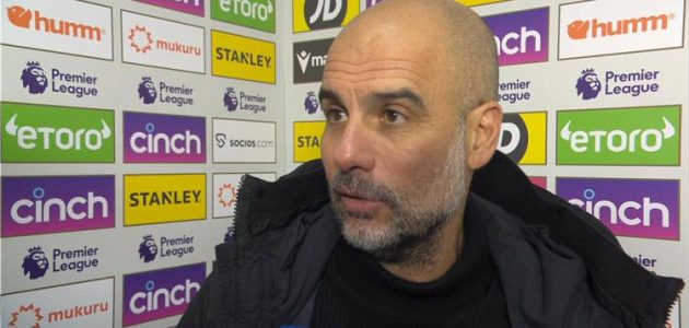 جوارديولا: احتجنا إلى الصبر أمام كريستال بالاس.. وهالاند عانى من رقابة مزدوجة