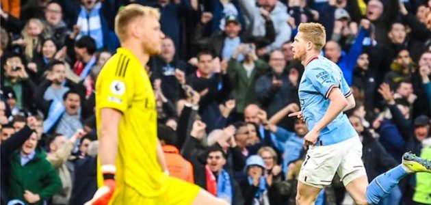ترتيب الدوري الإنجليزي بعد رباعية مانشستر سيتي أمام آرسنال
